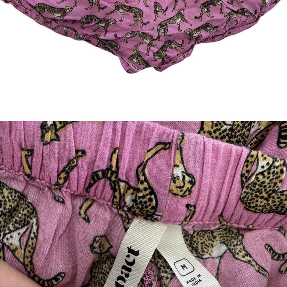 ISO Pact Pink CHEETAH SHORTS ISO PACT